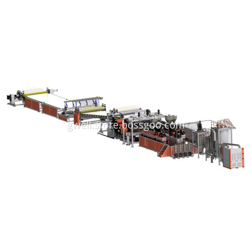 PC optical sheet extrusion line